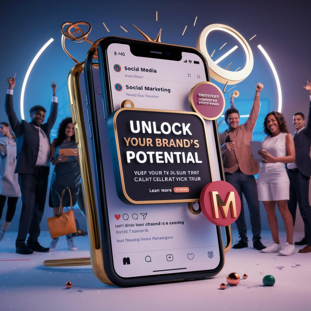 Social Media Management, creative design, posting, and sharing in related communities to get more reach & engagement.